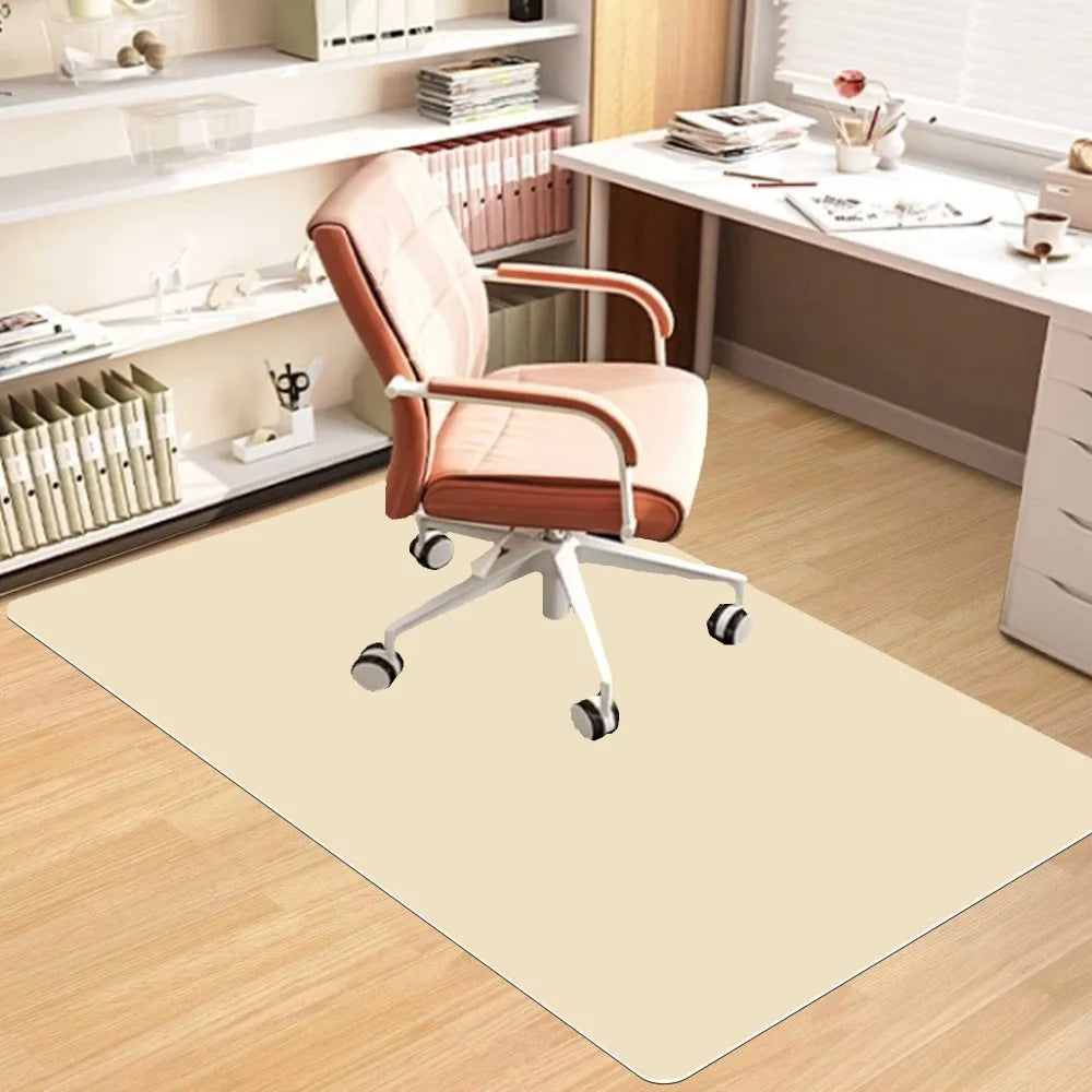 Perfecsy VIKAMA Scandinavian Style Mute Office Carpet Stain-Resistant Rolling Wheelchair Study Home Office Carpet Wear-Resist