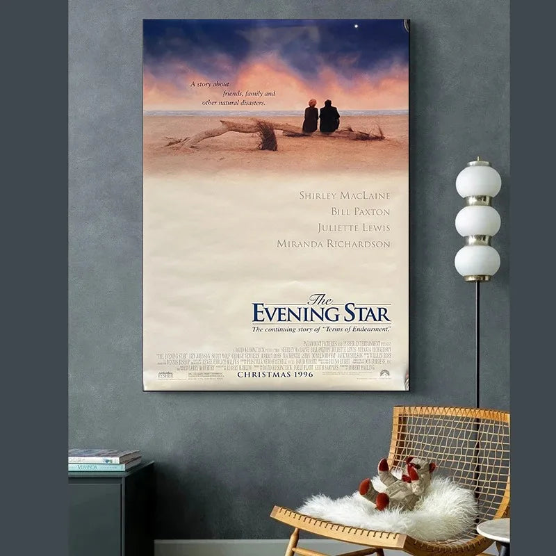 Perfecsy Vintage Classic Movie Poster Kiss The Girls/What Women Want/The Evening Star Retro Film Canvas Print Living Room Wal