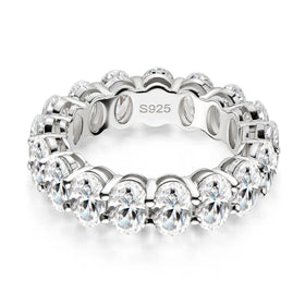 925 Sterling Silver Eternity Band