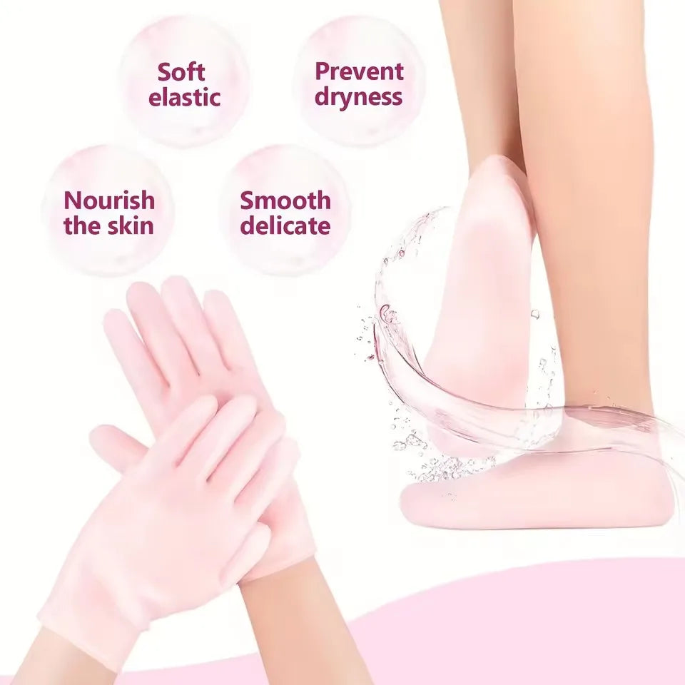 MyClosetAid Silicone mask cover, reusable hydrating three-piece set — detail close-up