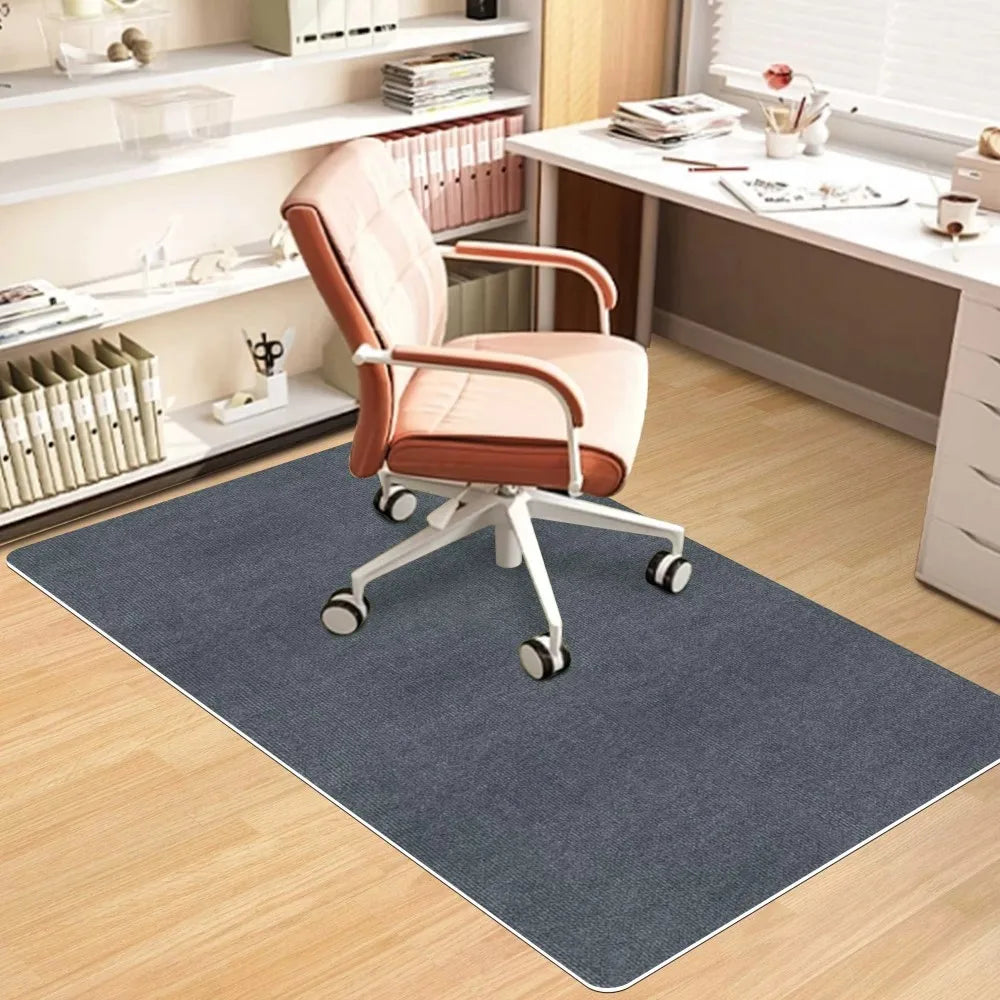 Perfecsy VIKAMA Scandinavian Style Mute Office Carpet Stain-Resistant Rolling Wheelchair Study Home Office Carpet Wear-Resist