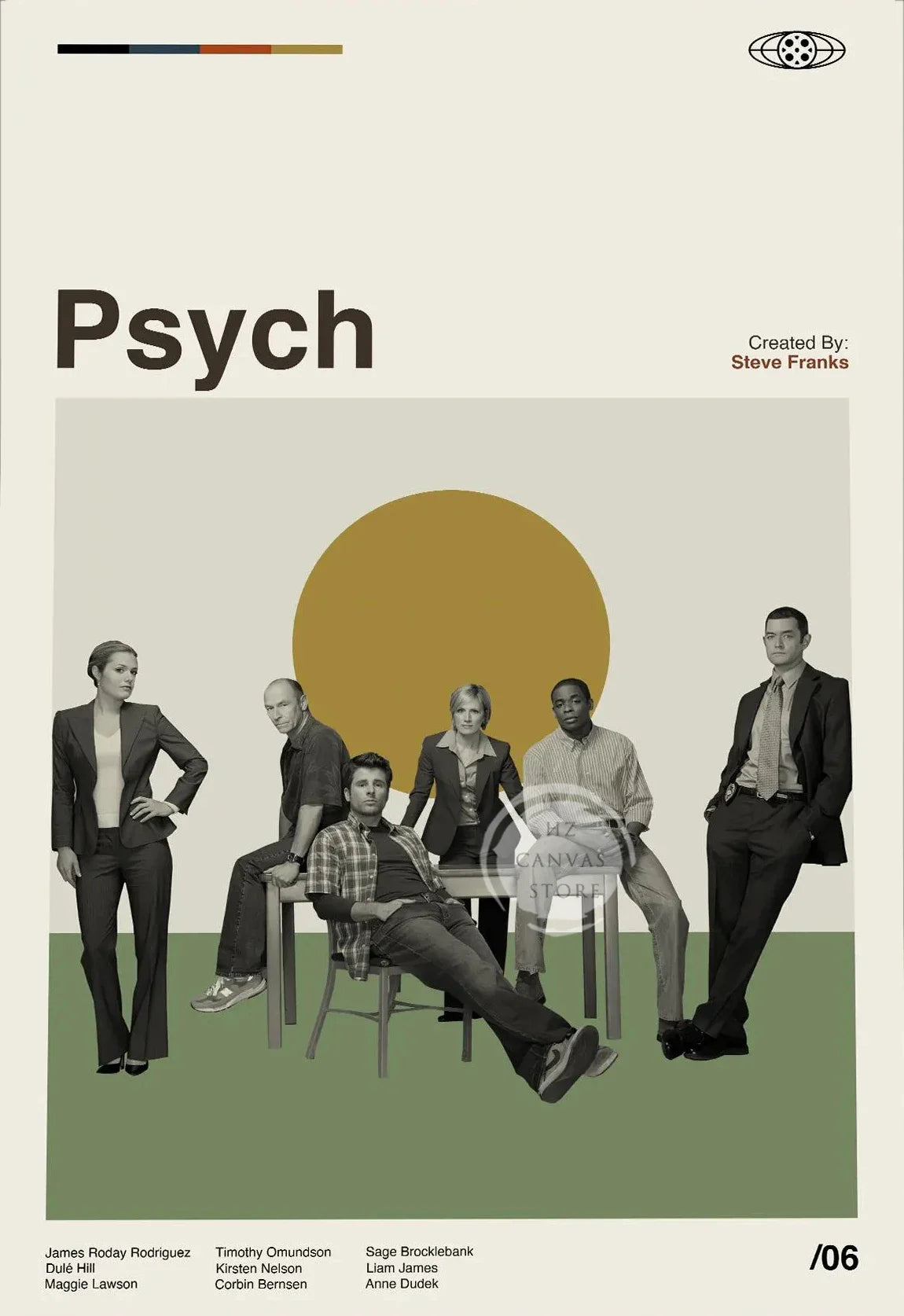 Perfecsy TV Series Movie Posters Set Breaking Bad Cars Fight Club Midcentury Modern Minimalist Retro Vintage Canvas Print Liv