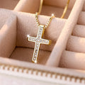 MyClosetAid Cross Pendant Clavicle Necklaces — main product shot
