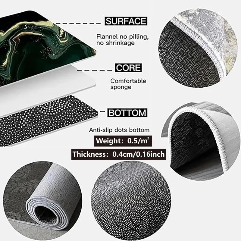 VIAKAMA Cartoon Carpet Kindergarten Early Childhood Education Children's Room Traffic Car Park Track Baby Play House Game Mats