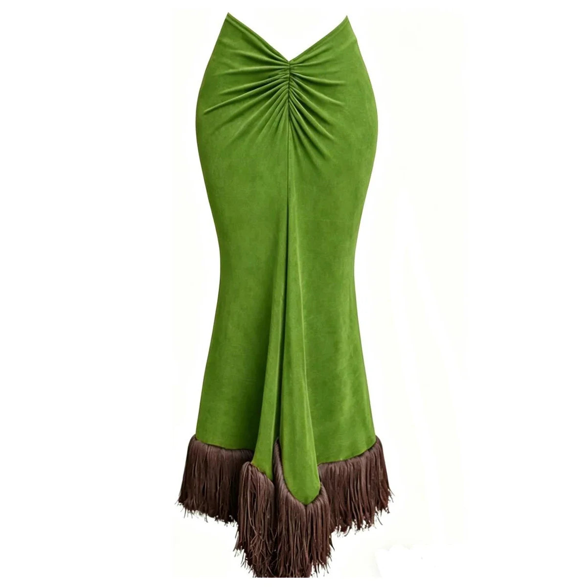 Halter Bandeau Bikini Set Women's Sexy Push Up Swimsuit Long Skirt Beachwear