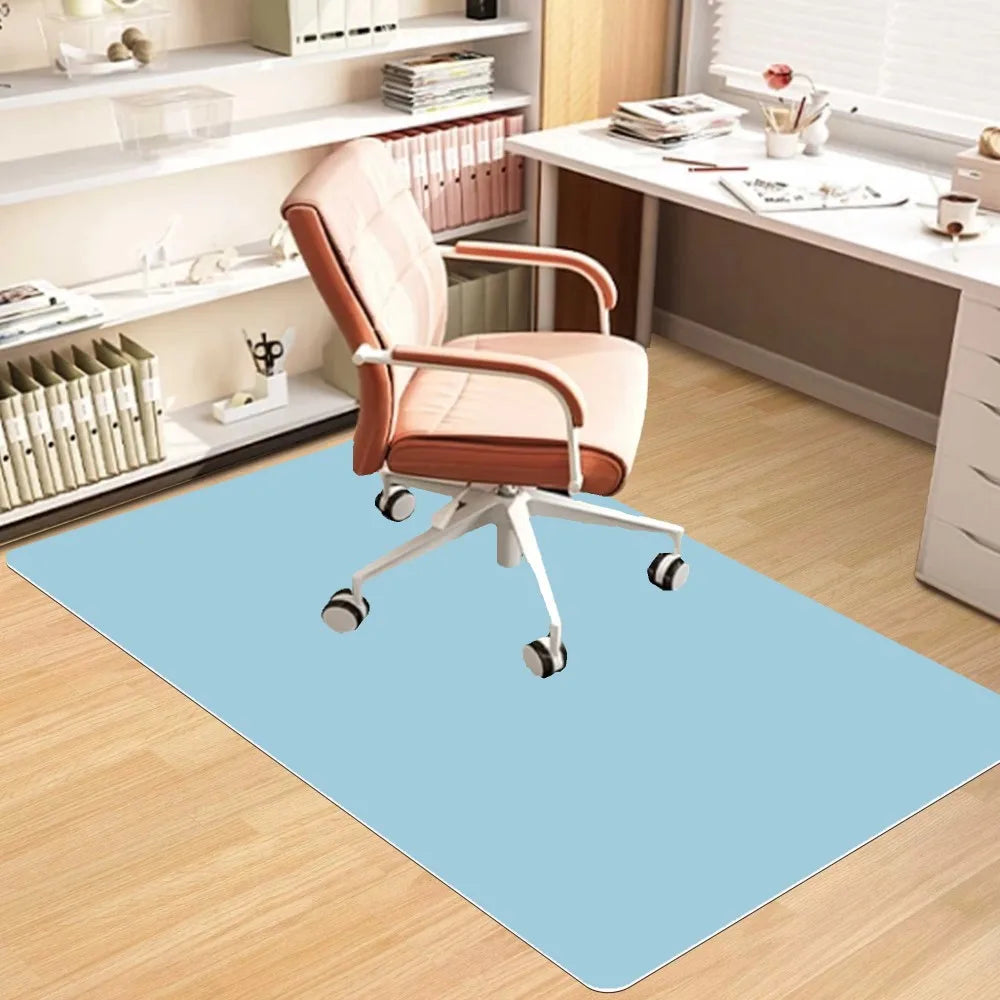 Perfecsy VIKAMA Scandinavian Style Mute Office Carpet Stain-Resistant Rolling Wheelchair Study Home Office Carpet Wear-Resist