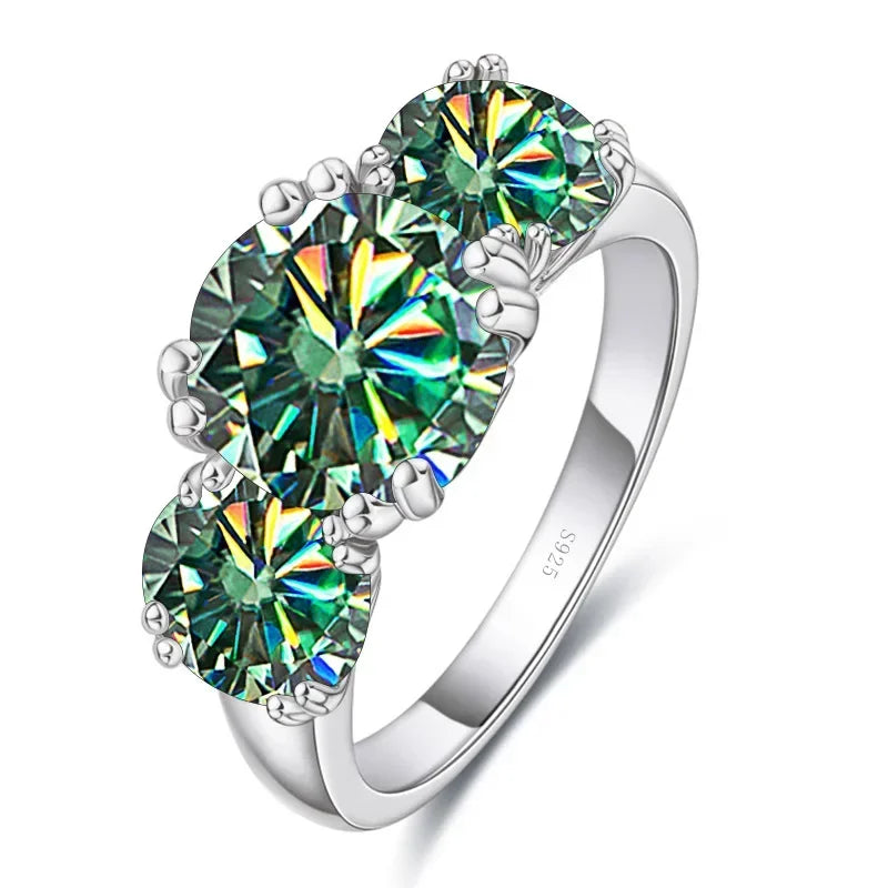 MyClosetAid 2CT Moissanite Ring VVS1 Lab Diamond Solitaire Ring — packaging