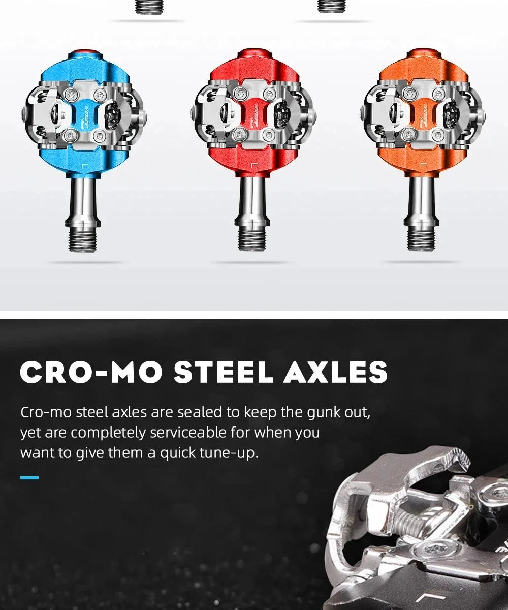 RYET MTB Clipless Pedals: Ultimate grip and control for your mountain biking adventures! 🚵🏼‍♂️