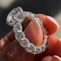 MyClosetAid Silver Designer Ring for Women — main product shot