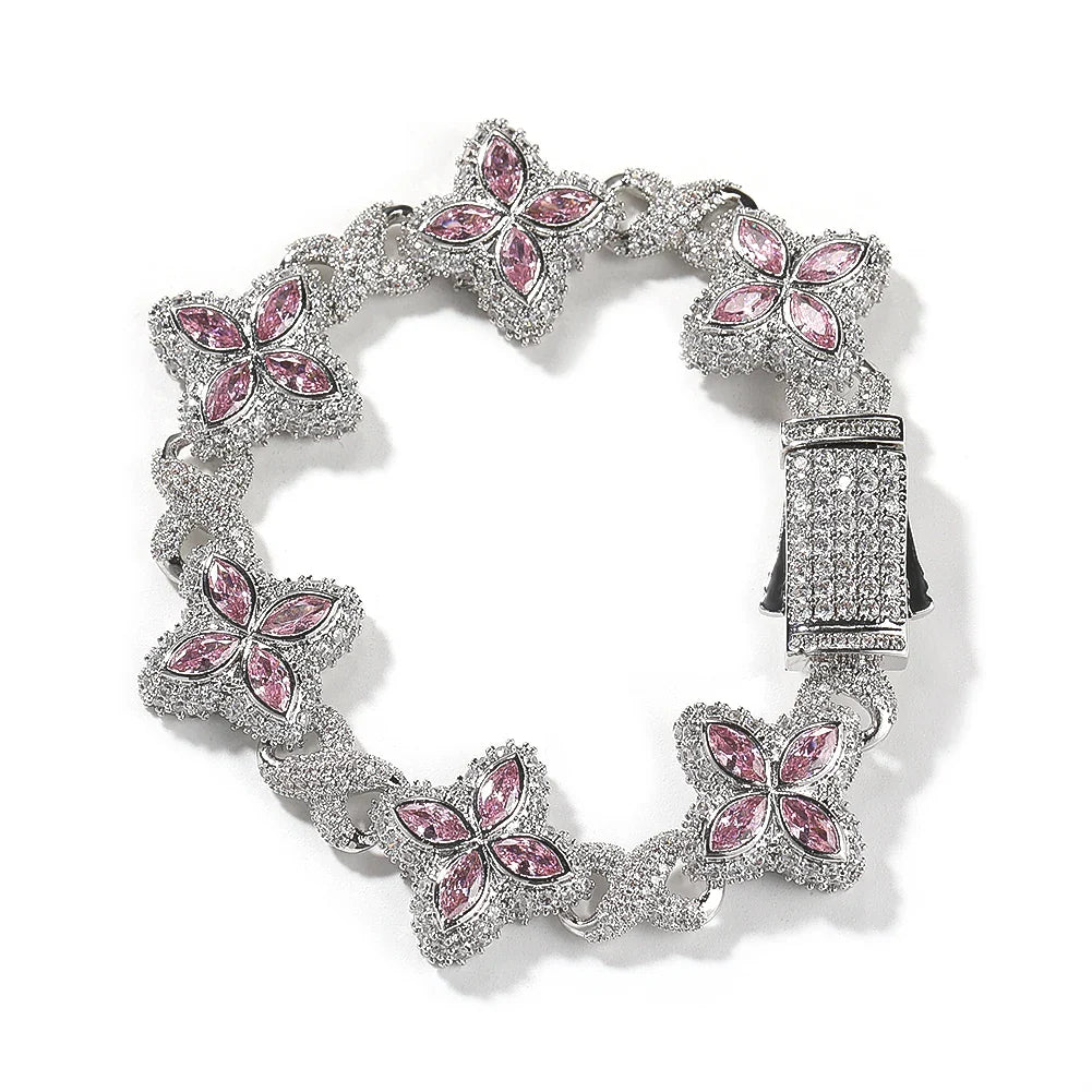 MyClosetAid Iced clover Bracelet — main product shot