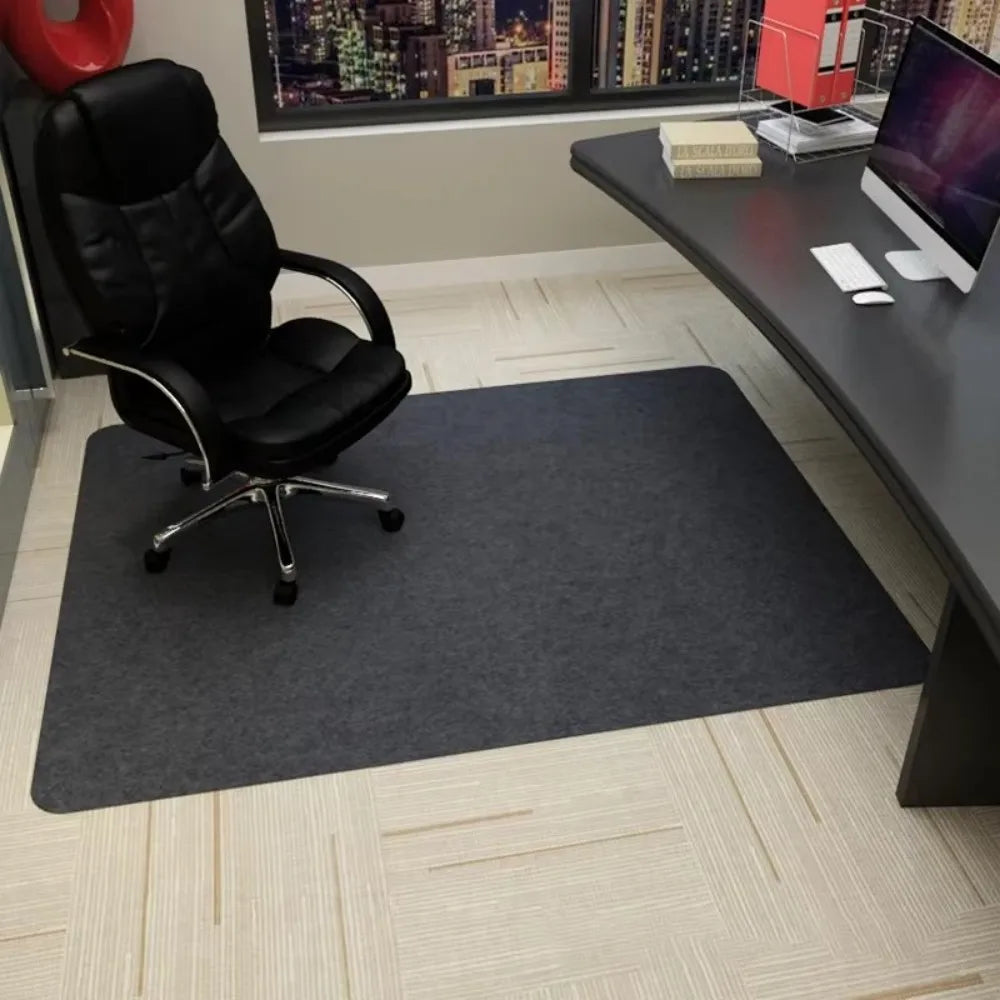 Perfecsy VIKAMA Senior Gray Mute Office Carpet Non-Slip Wear-Resistant Home Office Conference Room Modern Minimalist Floor Ma