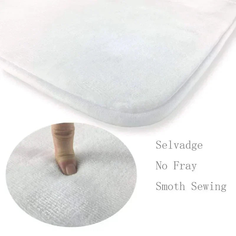 Perfecsy VIKAMA Christmas carpet soft doormat Christmas tree romantic floor mat living room carpet Rug For Bedroom Welcome Ma
