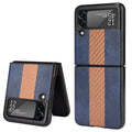 Samsung Z Flip 3 5G Leather Folding Case