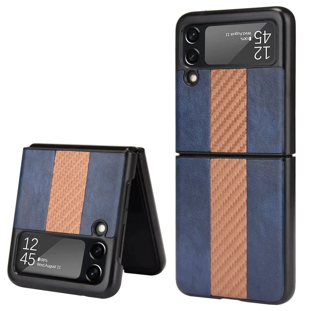 Samsung Z Flip 3 5G Leather Folding Case