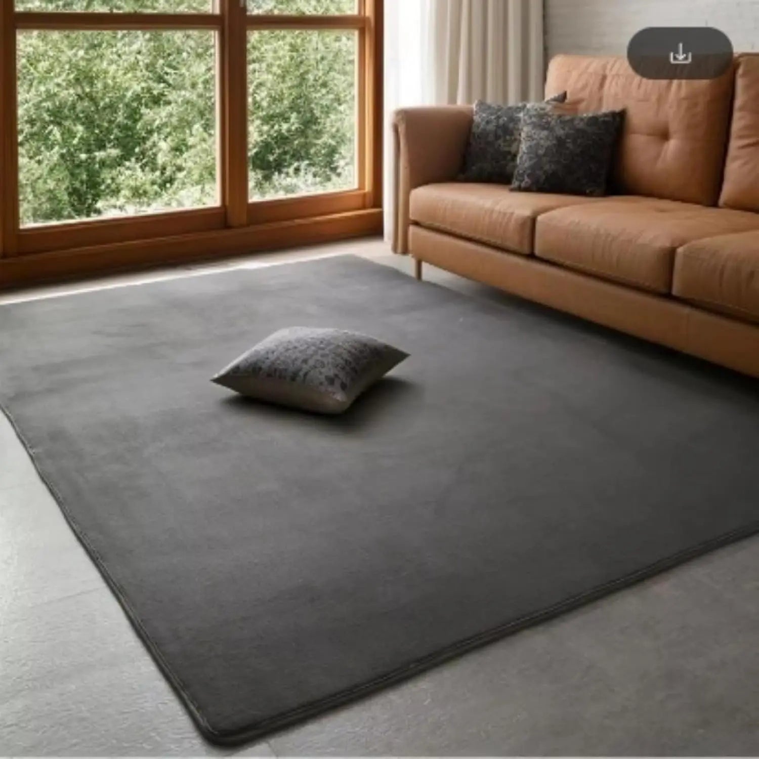 Perfecsy VIKAMA Coral rugs, non-slip low ammunition bedroom living room floor heating in children's room dorm, home decor, el