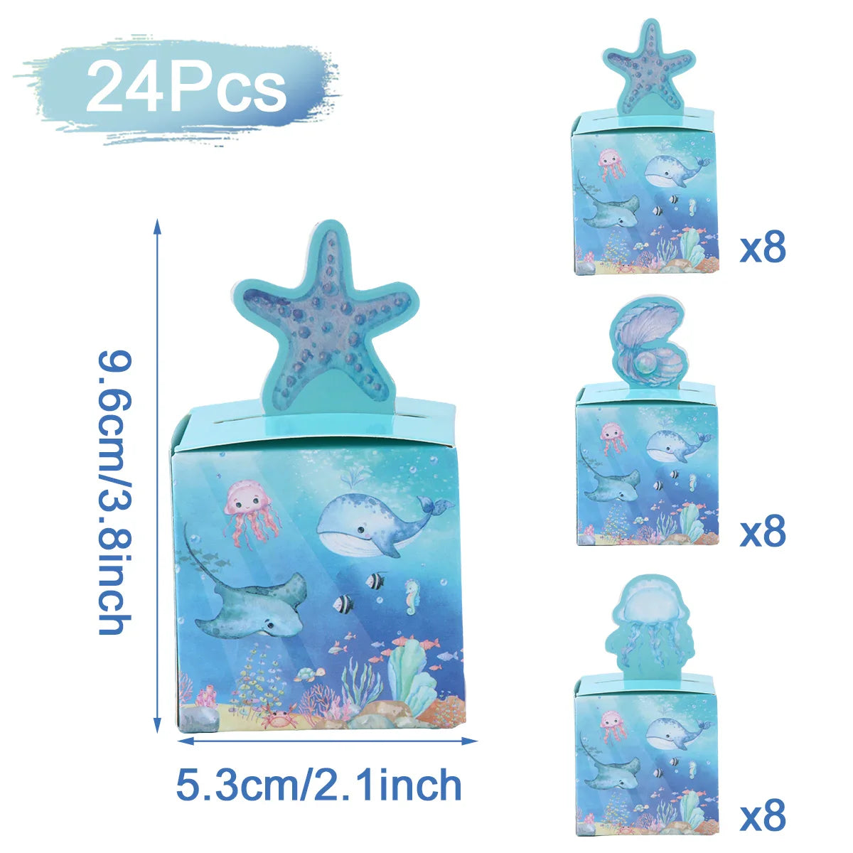 Perfecsy Under The Sea Summer Ocean Theme Birthday Party Decor Kids Boy Background Cute Dolphin Starfish Decoration Event Ban