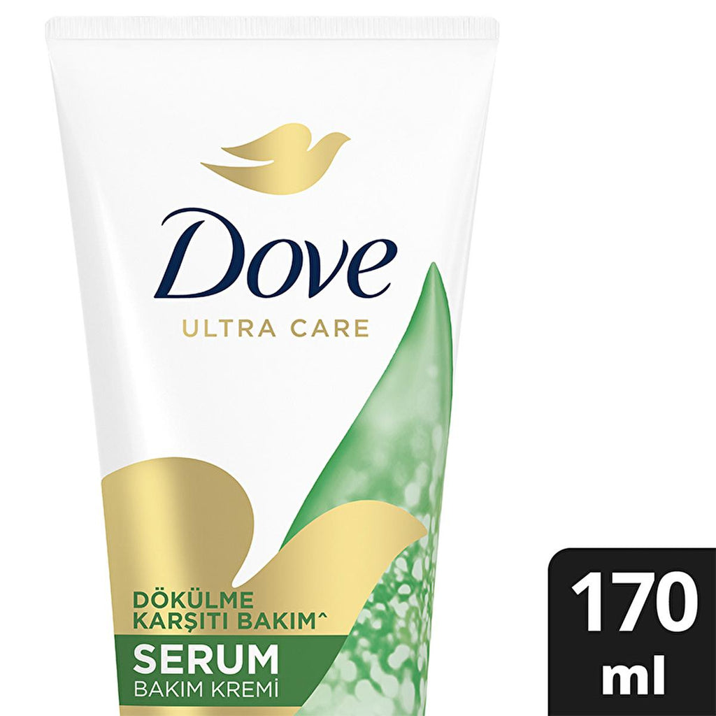 Dove Ultra Care Anti-Breakage Hair Conditioner: 1-Minute Serum for Stronger, Vegan & Damage-Free Hair - Coconut, Almond & Argan Oil Infusion (5.75 fl oz)