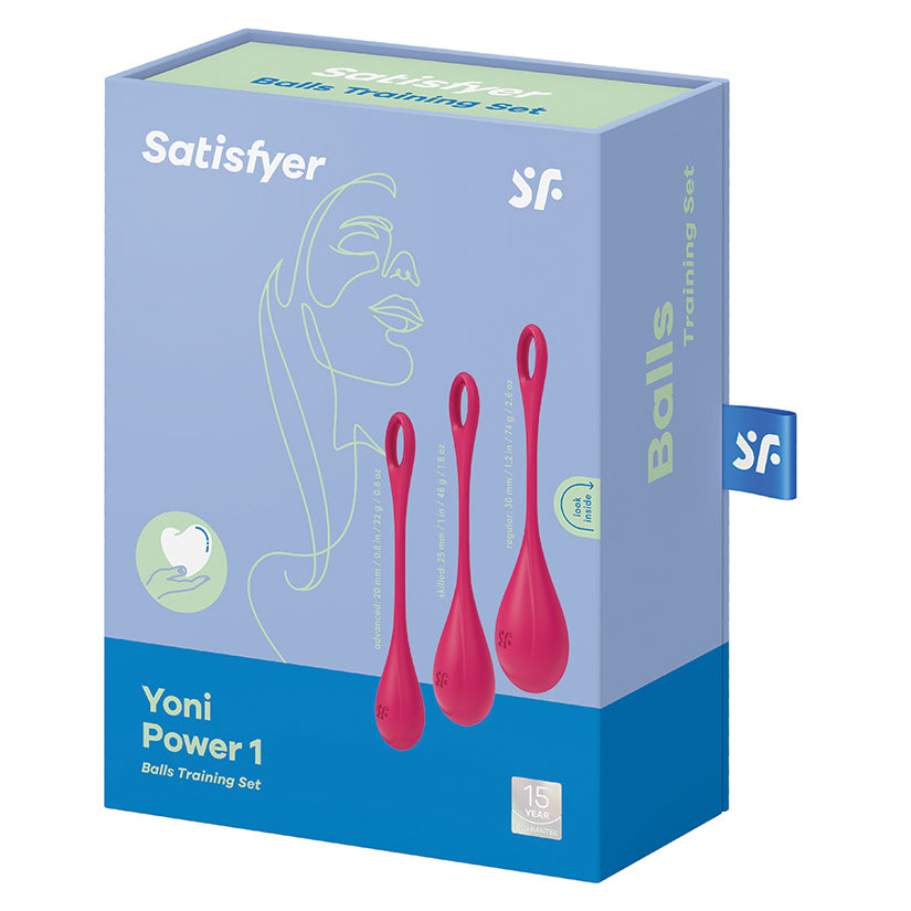 Love Spark Cove | Intimate Apparel, Pleasure Shop & Free Shipping Satisfyer Yoni 1-Red — main product shot