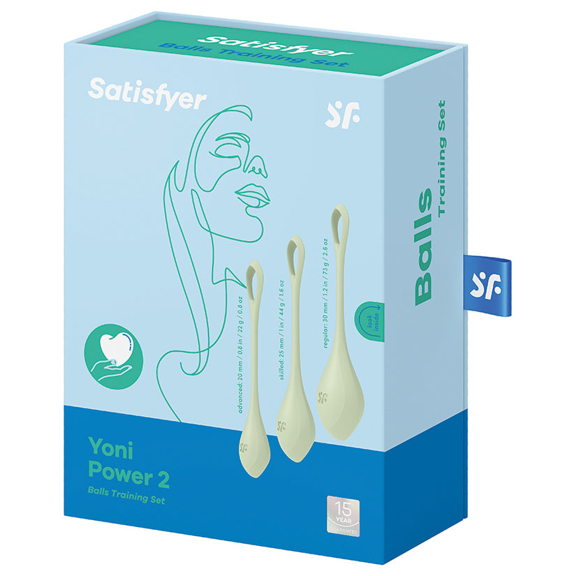 Love Spark Cove | Intimate Apparel, Pleasure Shop & Free Shipping Satisfyer Yoni Power 2-Light Green — main product shot