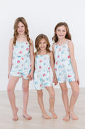 Mila & Rose ® SALE Rainbow Grooves Strappy Play Romper — main product shot