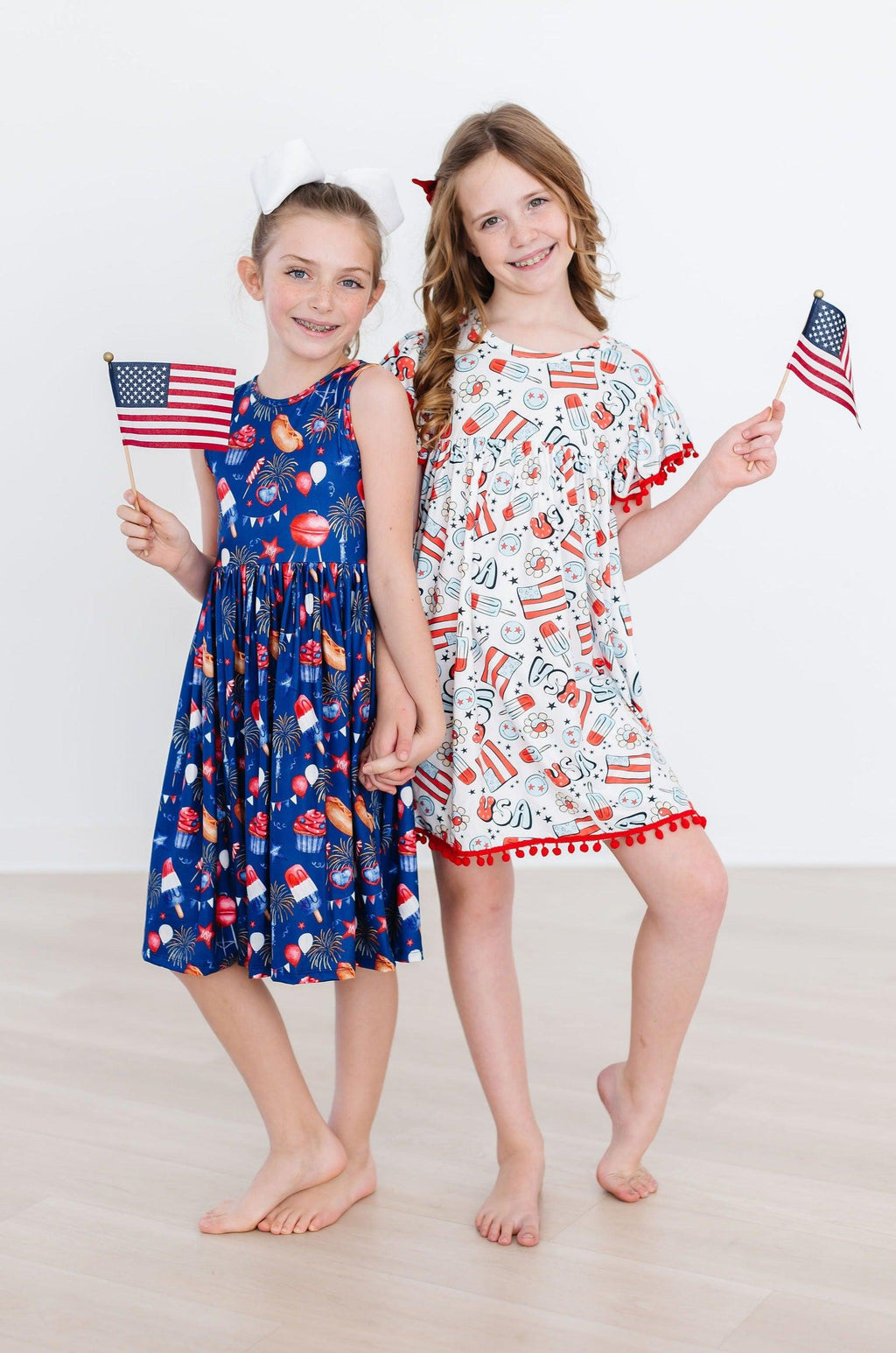 Mila & Rose ® SALE You Look Like the 4th of July Tank Twirl Dress — lifestyle context