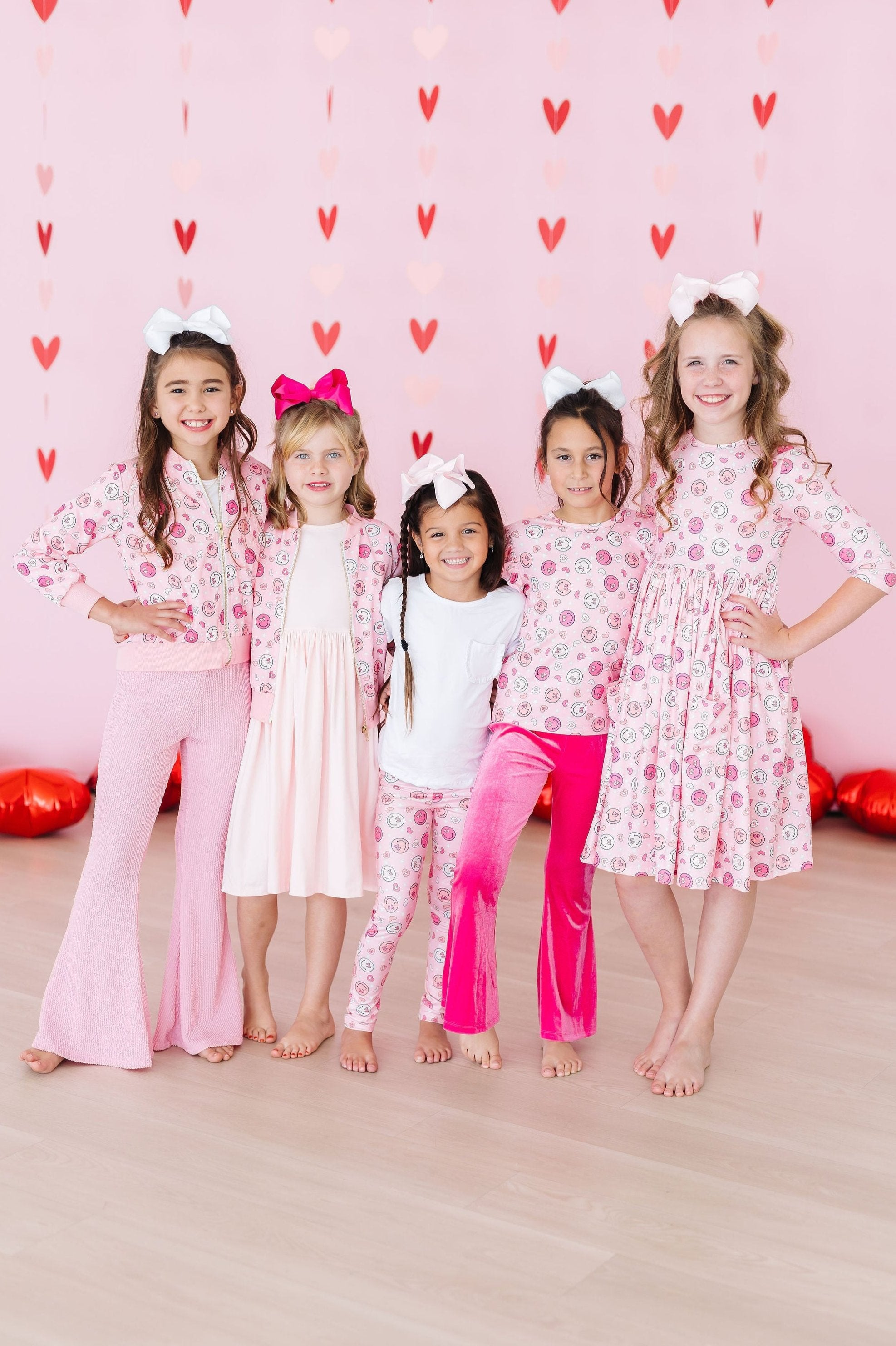 Mila & Rose ® SALE You Make Me Happy Satin Jacket — in-use photo