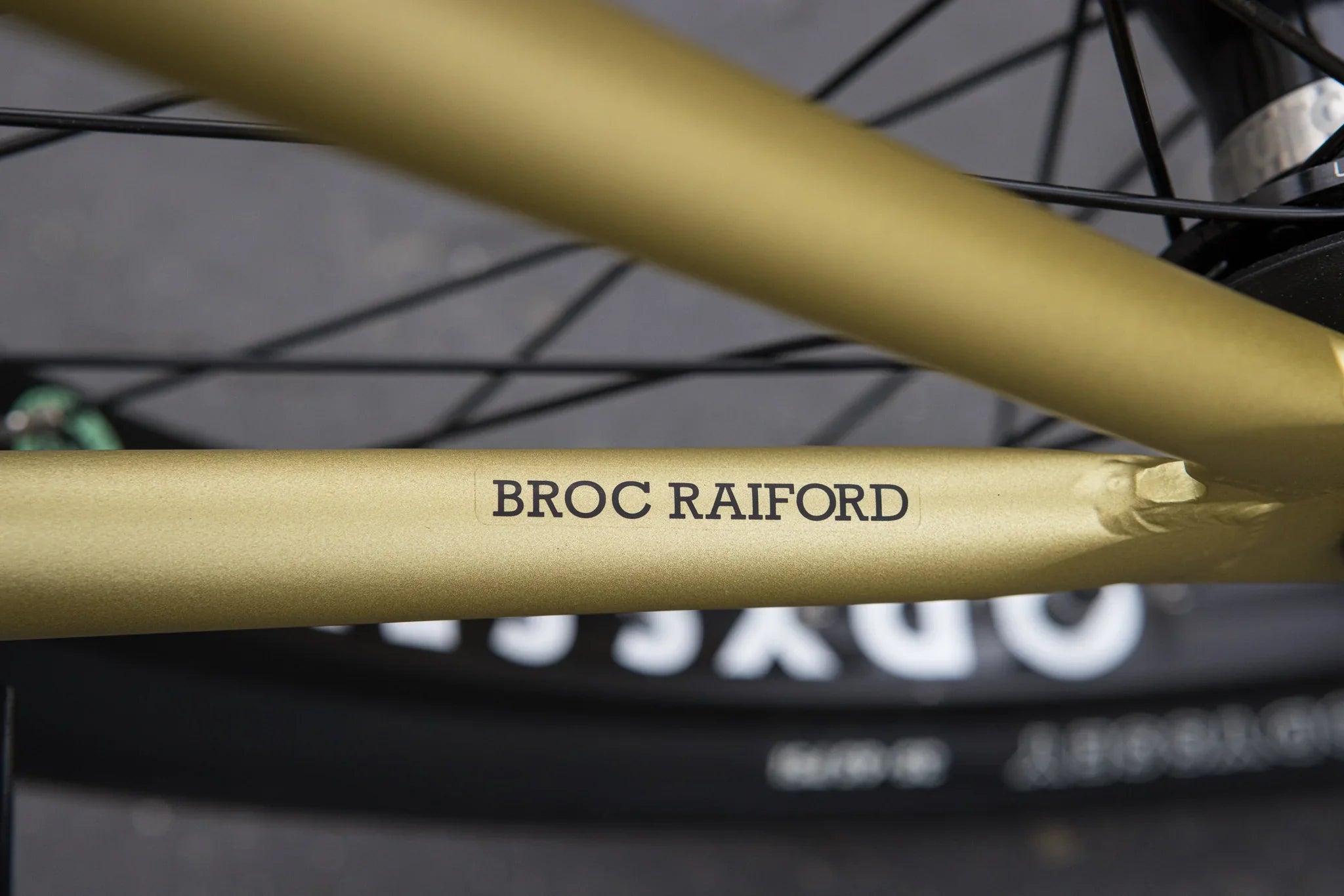 Sunday 2025 Forecaster (FC) Broc Raiford Signature 21″ Complete BMX Bike - Matte Metallic Gold (LHD)