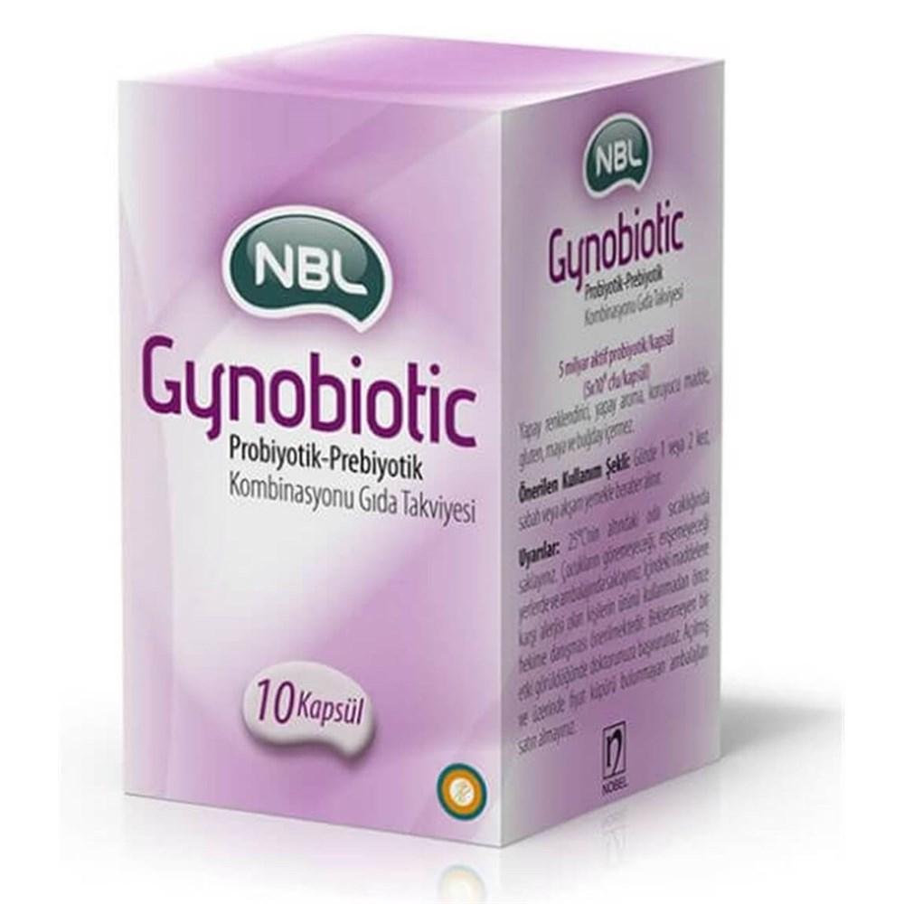 NBL Gynobiotic Probiotic Supplement - 10 Capsules