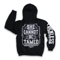 Luckless Outfitters She Cannot Be Tamed Hoodie — main product shot