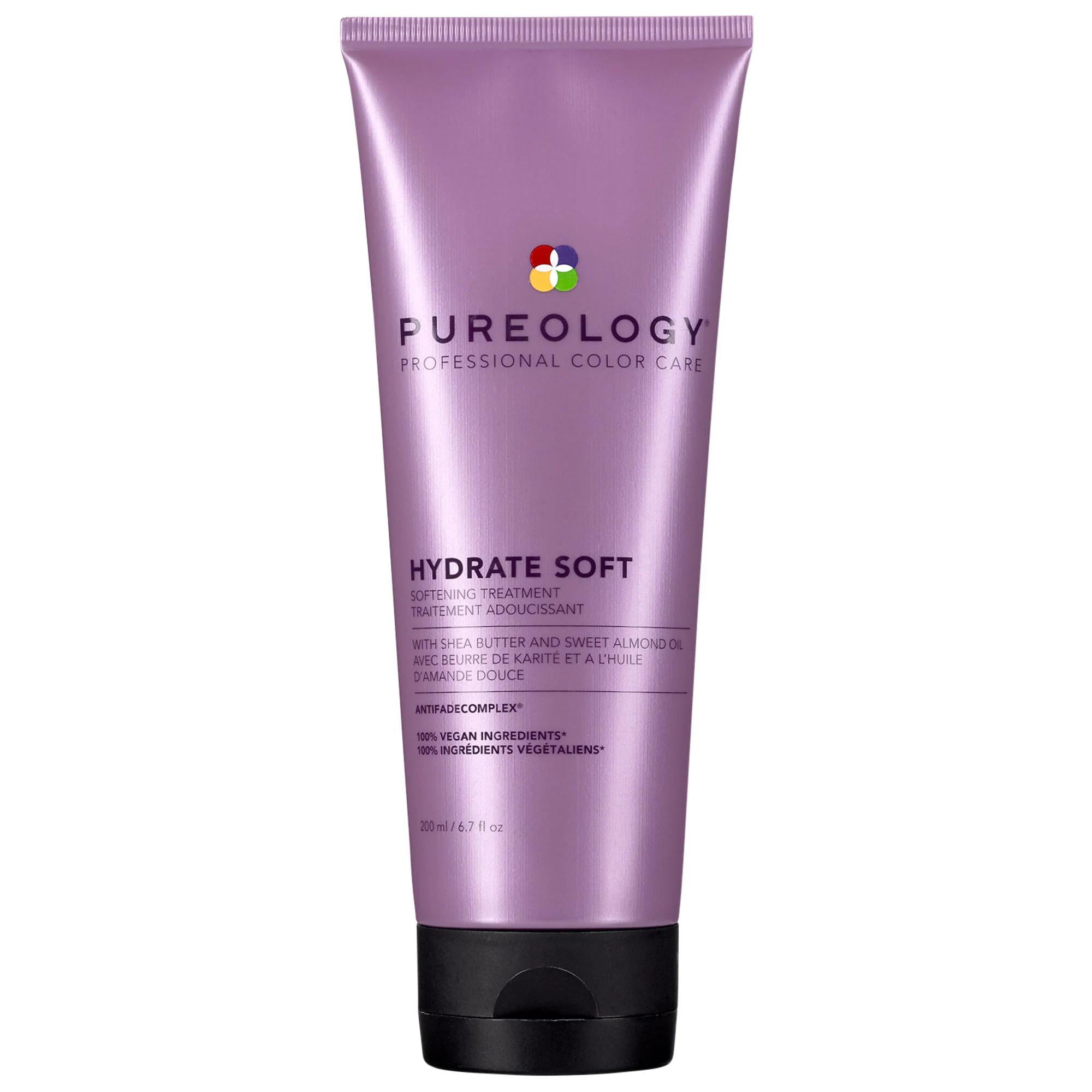 Hydrate Soft Softening Hair Mask: Shea Butter & Almond Oil for Dry, Color-Treated Hair - Vegan & Cruelty-Free