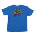 Santa Cruz Robo Dot Short Sleeve Youth T-Shirt - Royal Blue by Skates USA