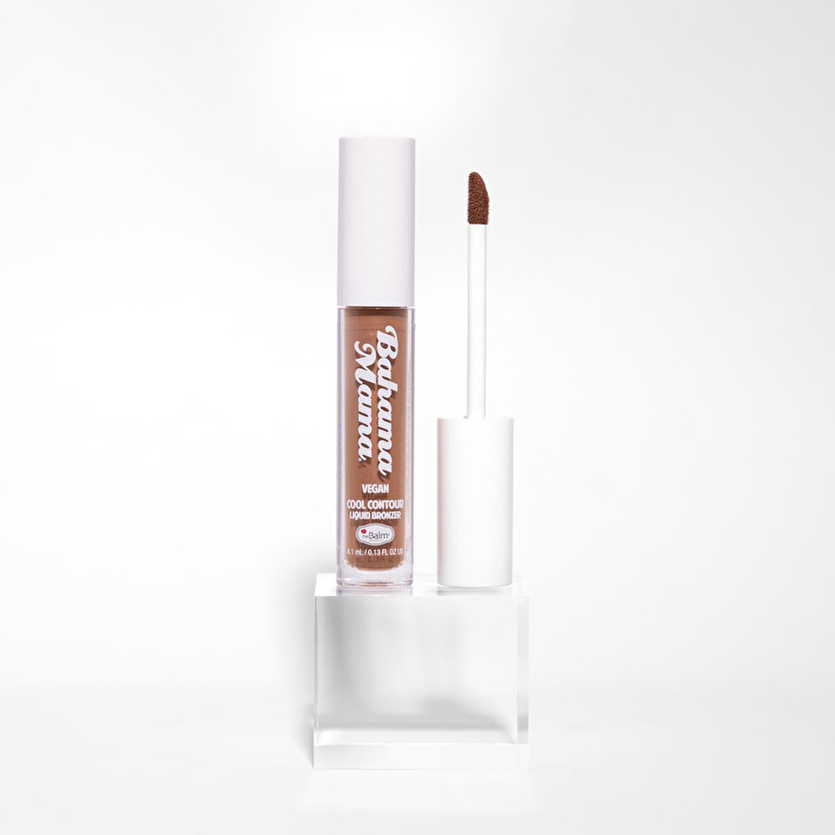 theBalm Bahama Mama Liquid Bronzer - Cool Contour, Blendable, Oil-Free Bronzing Makeup for a Sun-Kissed Glow
