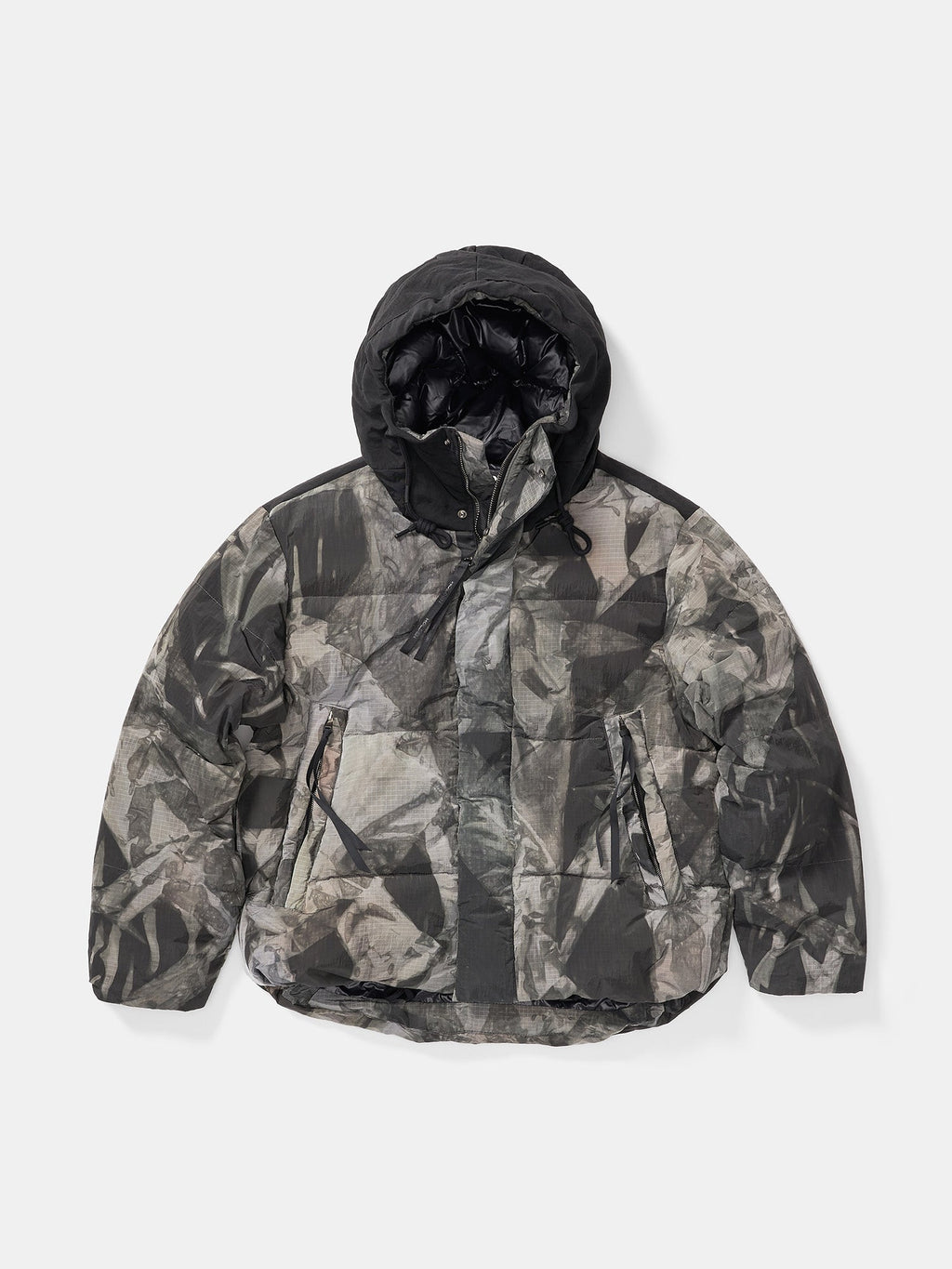 Holden Outerwear Fowler Down Parka - Olive Rock Tie — in-use photo