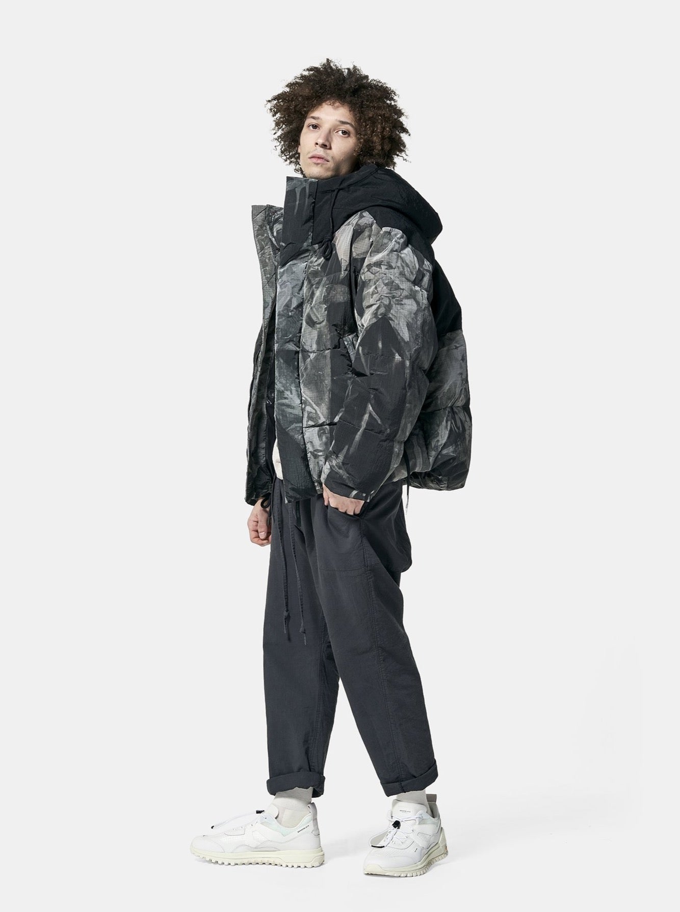 Holden Outerwear Fowler Down Parka - Olive Rock Tie — main product shot