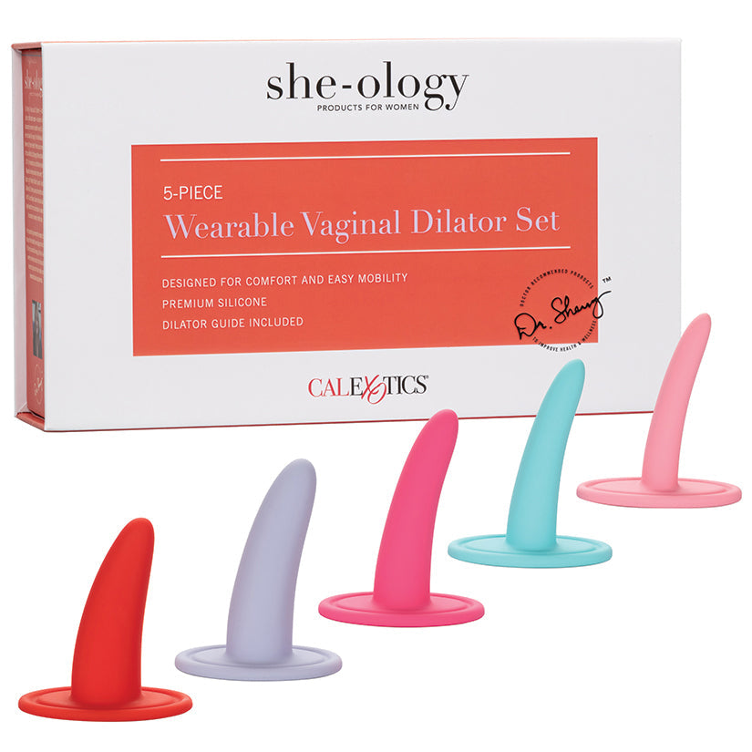 Love Spark Cove | Intimate Apparel, Pleasure Shop & Free Shipping She-ology 5 Piece Wearable Vaginal Dilator Set — main produ