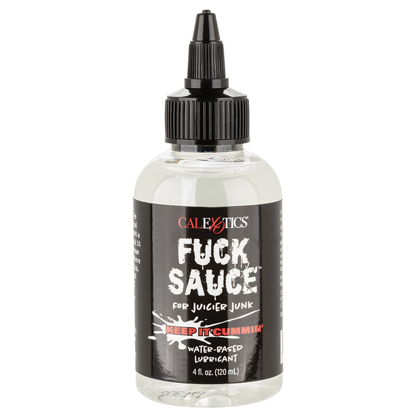 Love Spark Cove | Intimate Apparel, Pleasure Shop & Free Shipping Fuck Sauce Water-Based Lubricant 4oz — main product shot