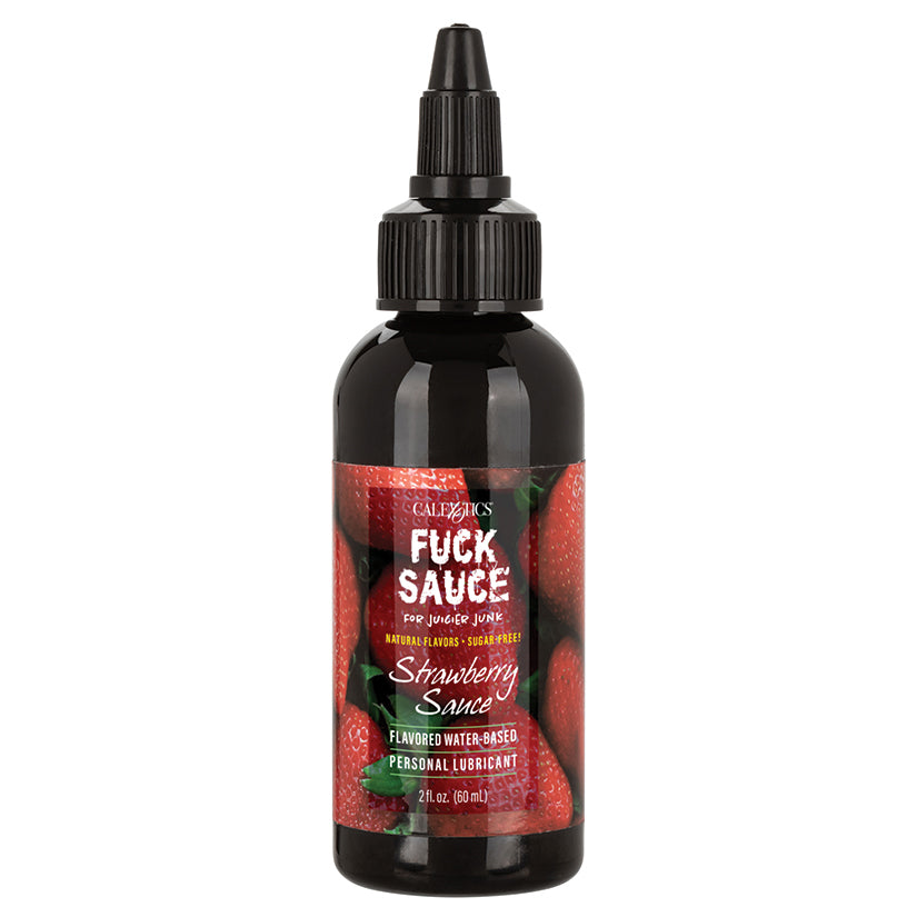 Love Spark Cove | Intimate Apparel, Pleasure Shop & Free Shipping Fuck Sauce Water-Based Lubricant-Strawberry 2oz — main prod