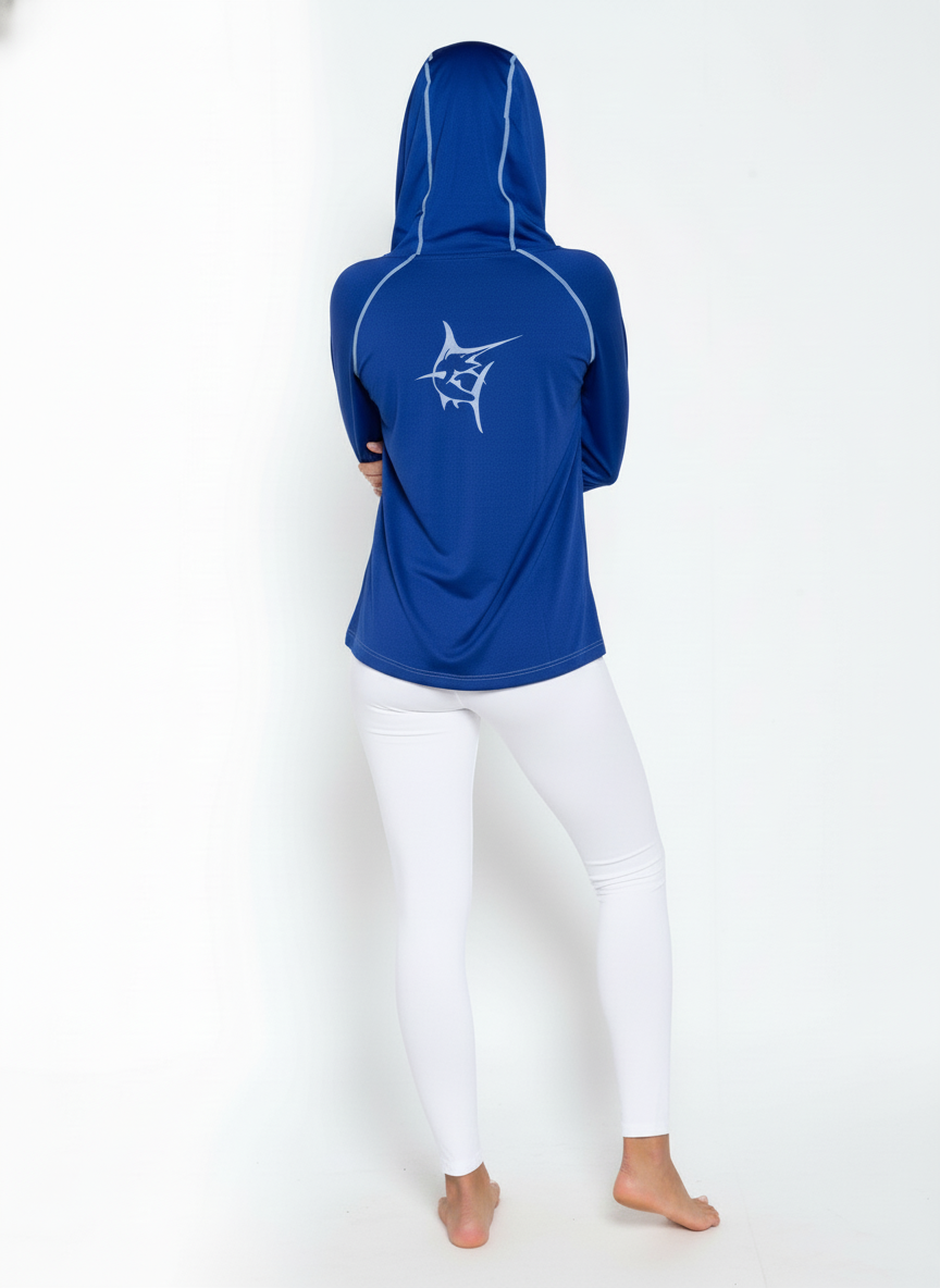 Seaside Performance Hoody – White Water Life, view 4