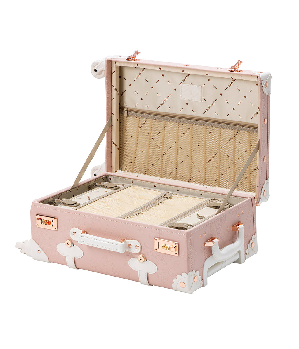 SarahFace Carry-on - Embossed Pink's