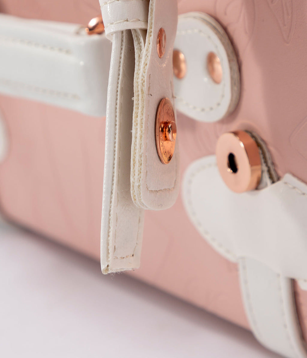 SarahFace Carry-on - Embossed Pink's