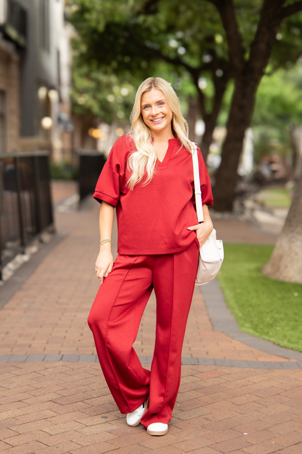 Butter Soft Pants, Maroon