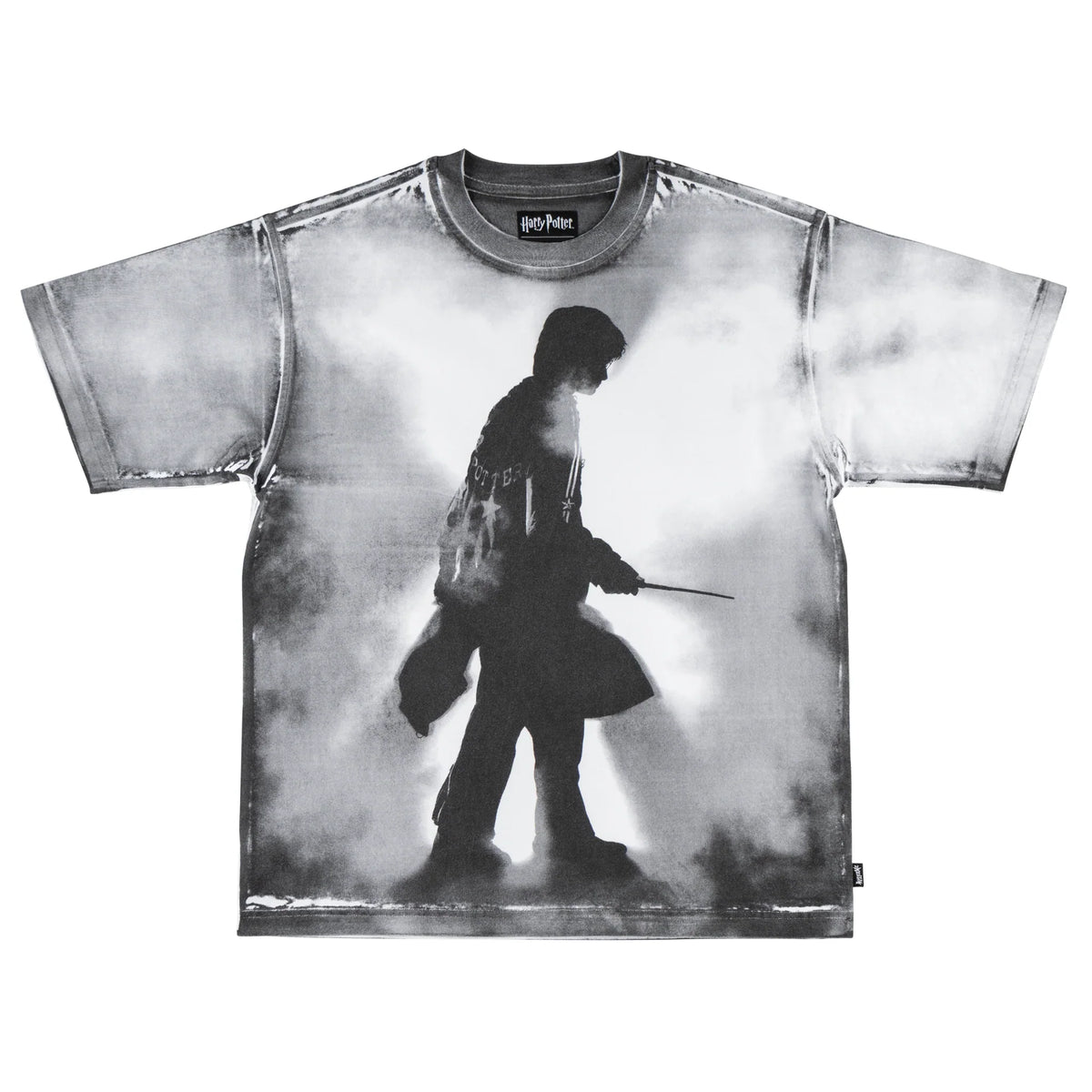 Welcome x Harry Potter Shadow Overprint Tee - White by Skates USA