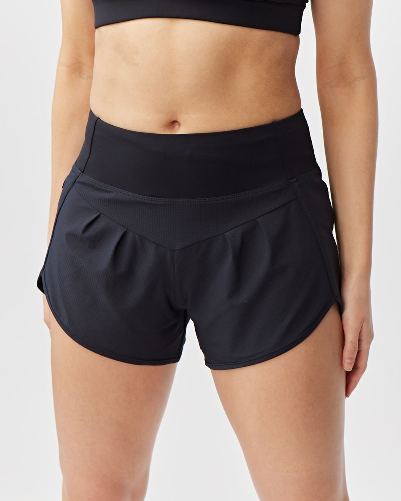 Goal Five Sheva Women's High Rise Running Shorts — size reference