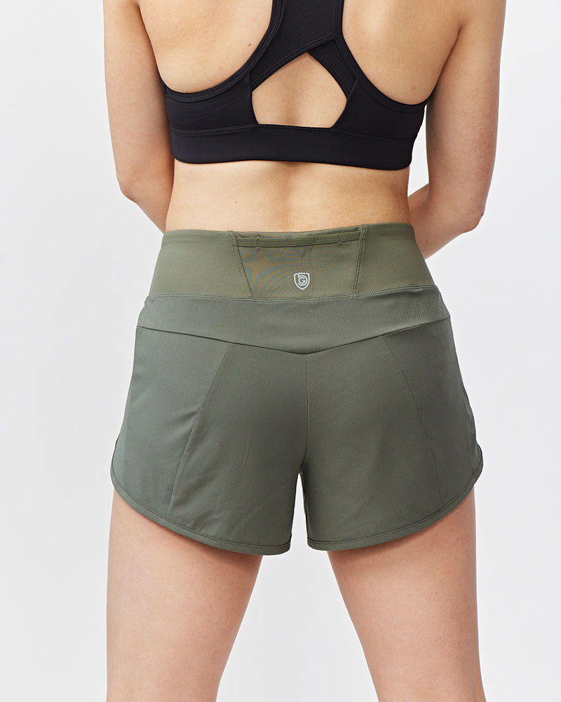 Goal Five Sheva Women's High Rise Running Shorts — packaging