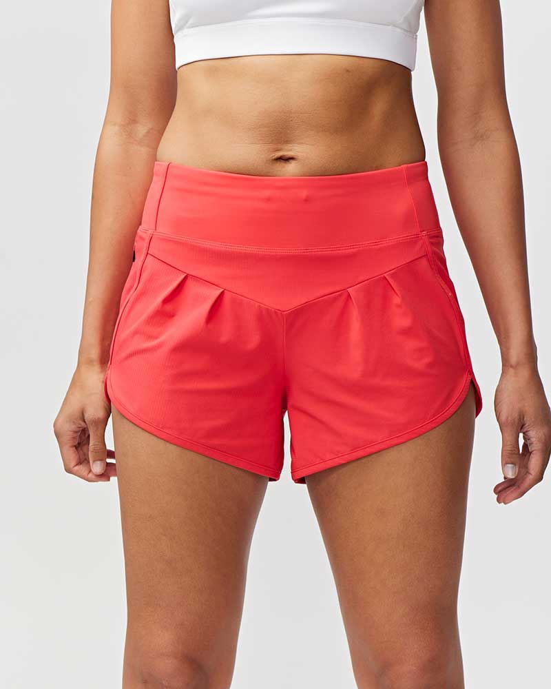 Goal Five Sheva Women's High Rise Running Shorts — color detail