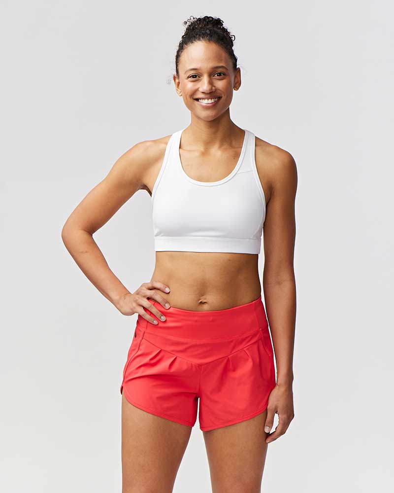 Goal Five Sheva Women's High Rise Running Shorts — alternative angle