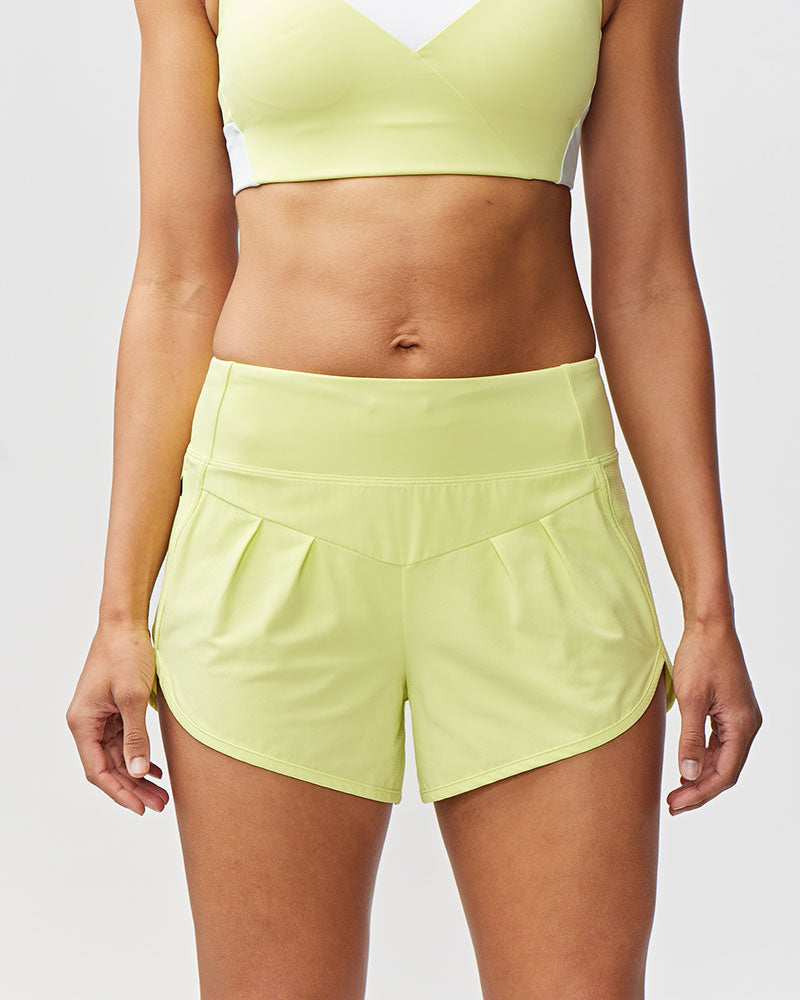 Goal Five Sheva Women's High Rise Running Shorts — feature highlight