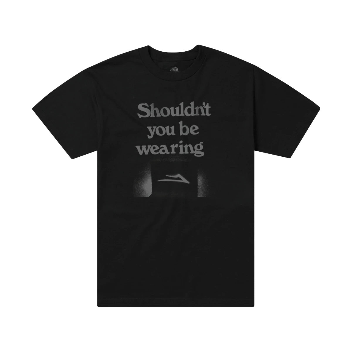 Lakai Shouldn't You T-Shirt - Black by Skates USA