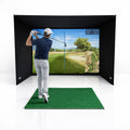 SimBox Golf Simulator Enclosure - 7 sizes available – GolfbaysUSA
