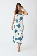 Simoné Sleepwear USA Washable Silk Dress - Blossom — main product shot